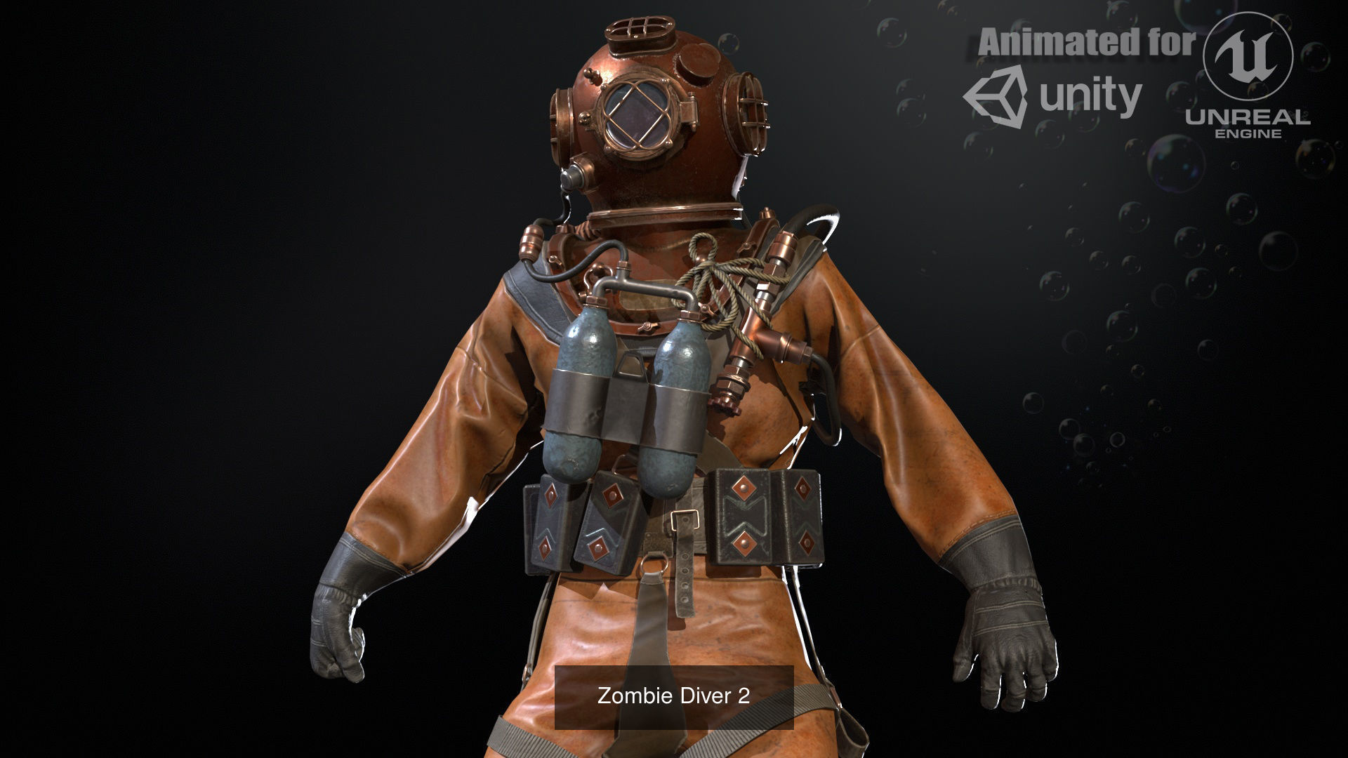 Urban Zombie Pack2 3D Model Collection_19