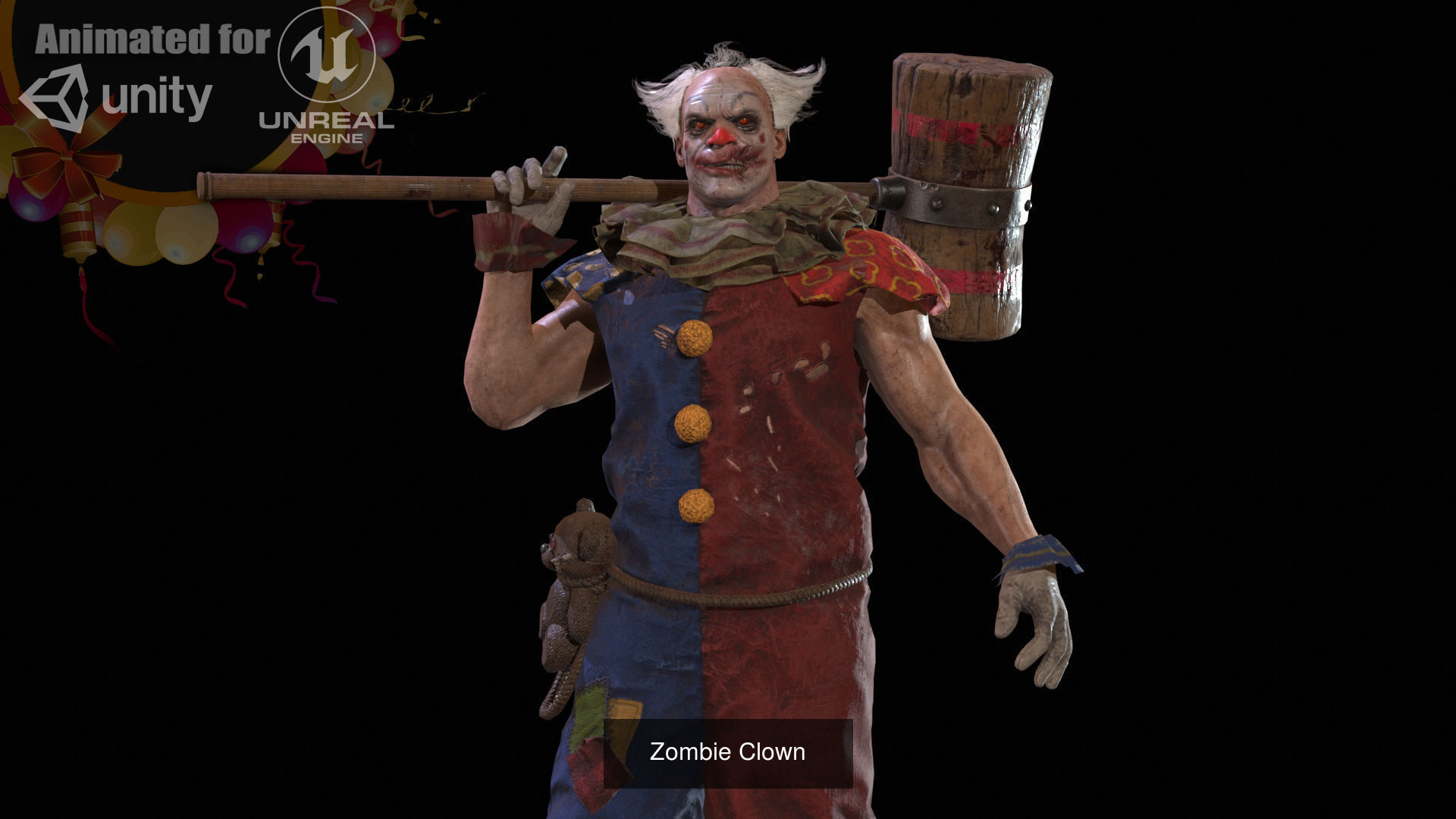Urban Zombie Pack2 3D Model Collection_16