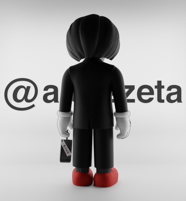 Kaws Billy from SAW Textured Low-poly 3D model_21