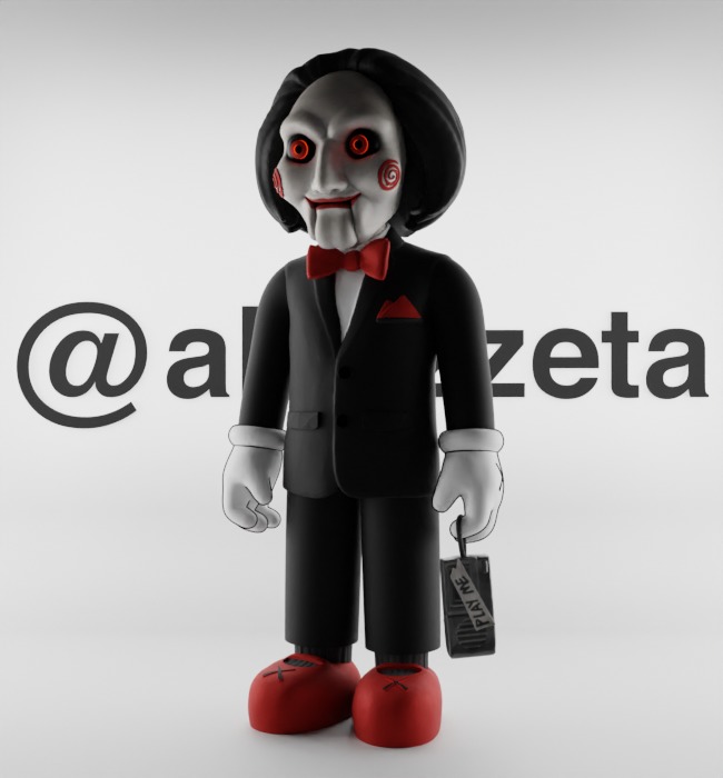 Kaws Billy from SAW for Print 3D print model_4