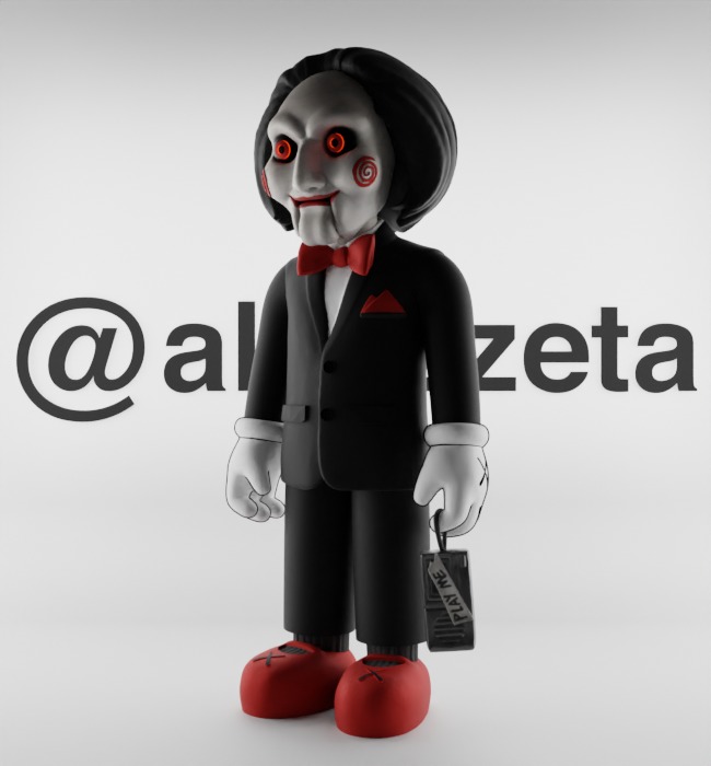 Kaws Billy from SAW for Print 3D print model_5
