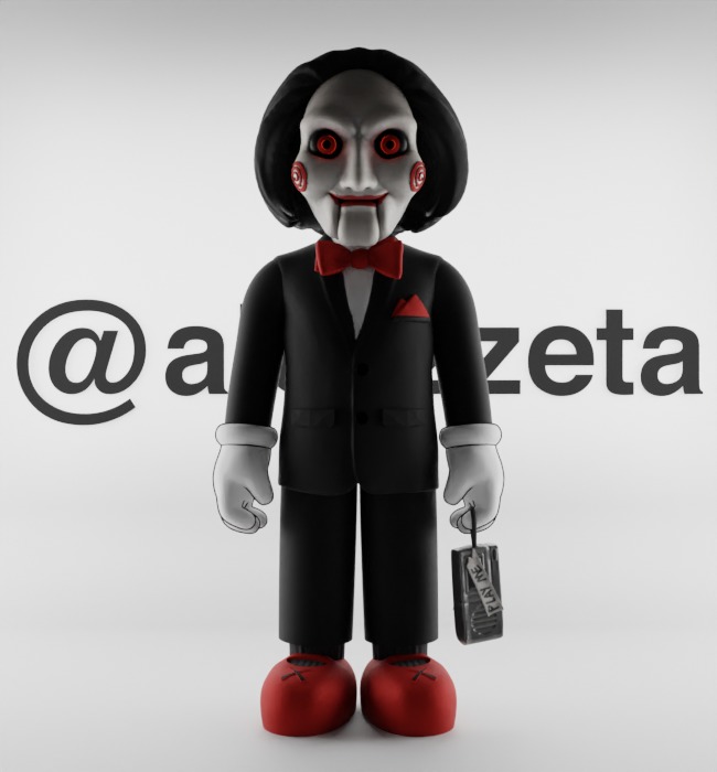 Kaws Billy from SAW for Print 3D print model_2