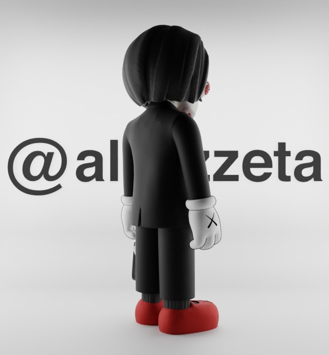 Kaws Billy from SAW for Print 3D print model_25