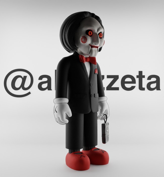 Kaws Billy from SAW for Print 3D print model_34