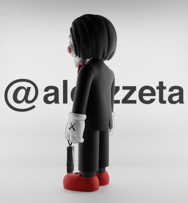 Kaws Billy from SAW for Print 3D print model_14