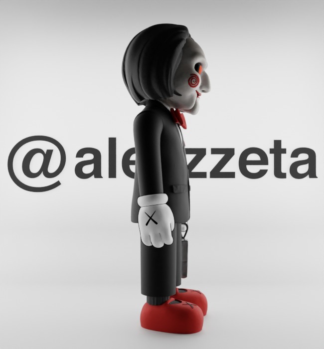 Kaws Billy from SAW for Print 3D print model_30