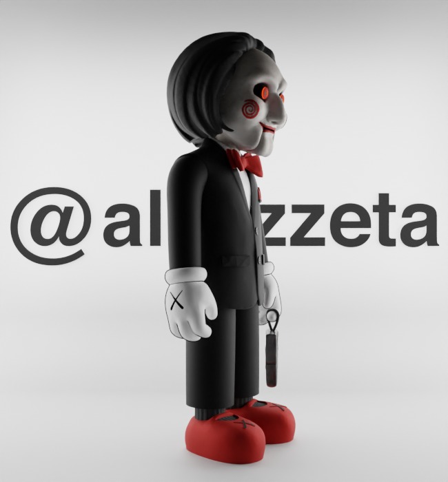 Kaws Billy from SAW for Print 3D print model_32