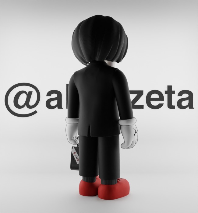 Kaws Billy from SAW for Print 3D print model_23