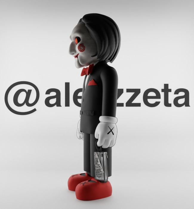 Kaws Billy from SAW for Print 3D print model_9