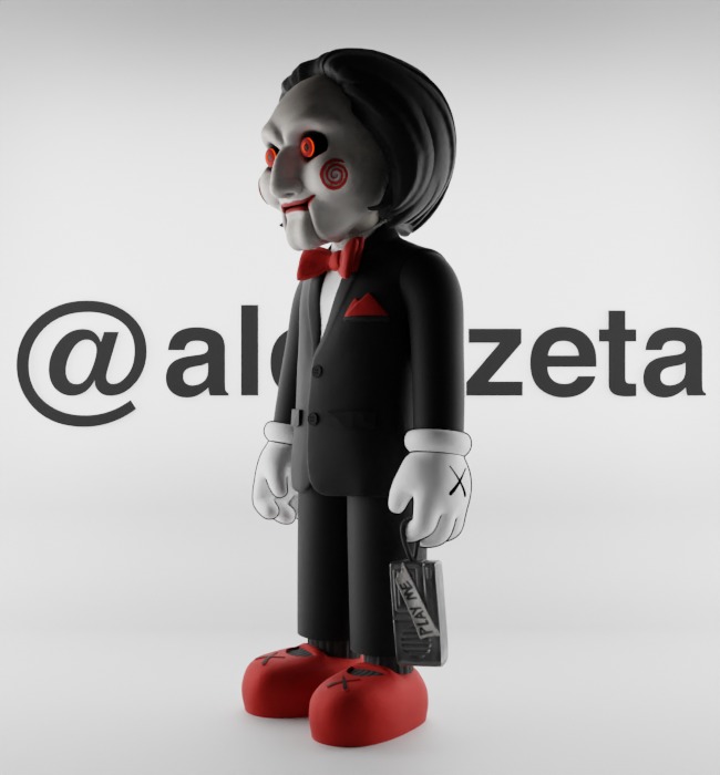 Kaws Billy from SAW for Print 3D print model_7