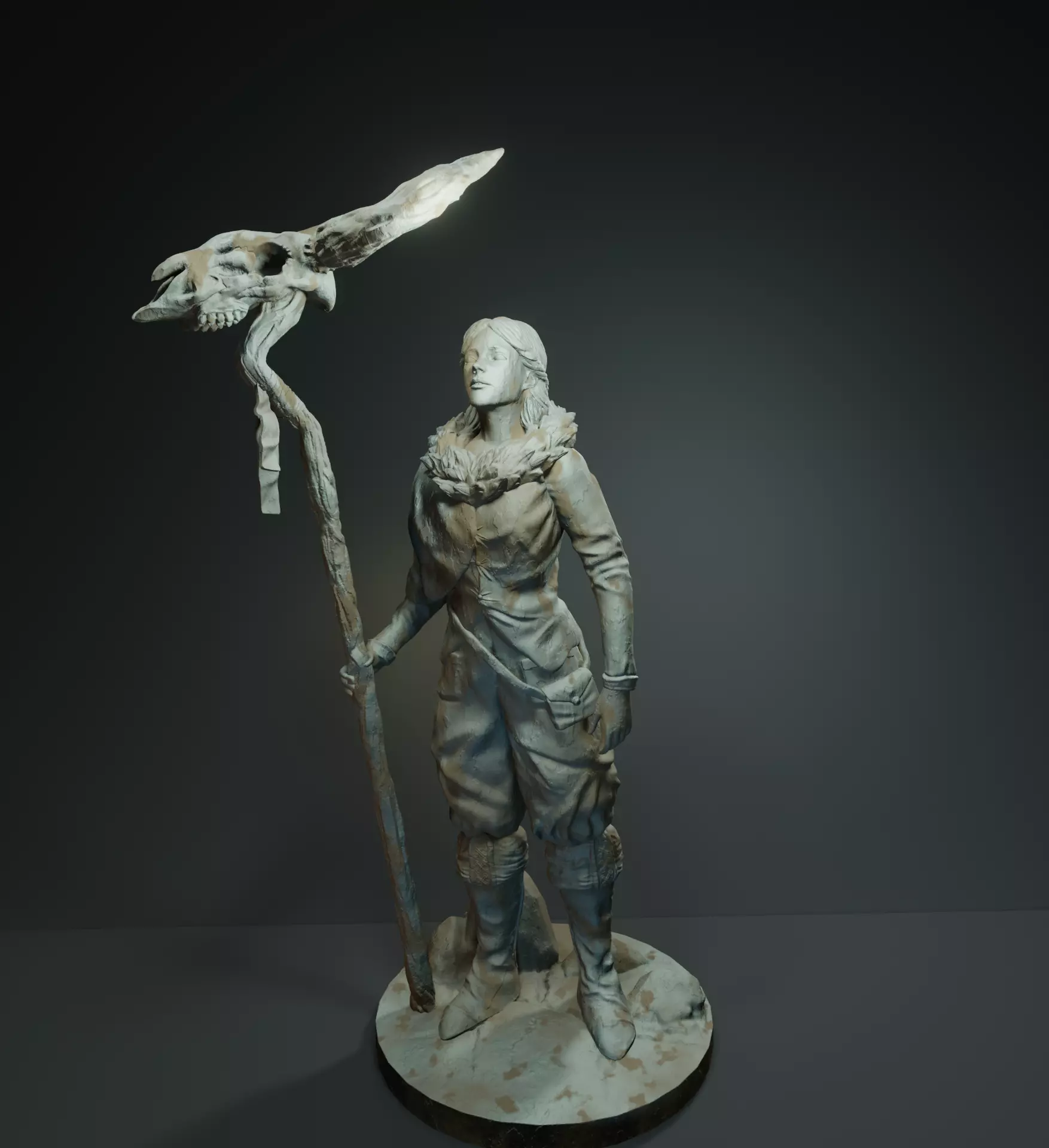 Human Sorcerer Free 3D print model