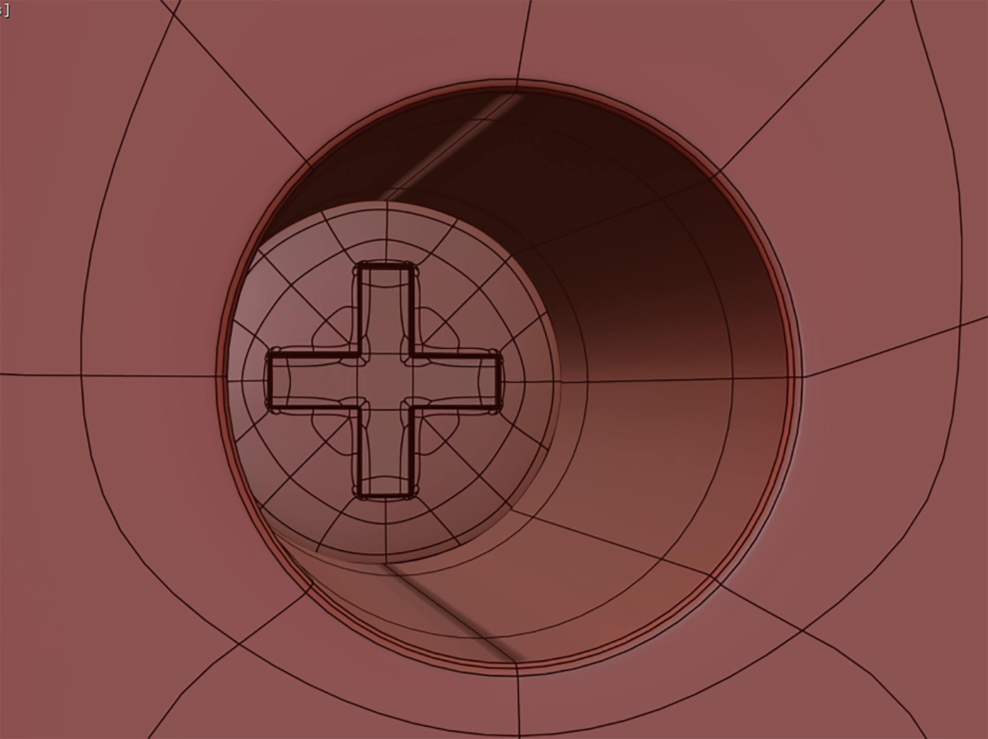 Alarm Clock 02 Low-poly 3D model_9