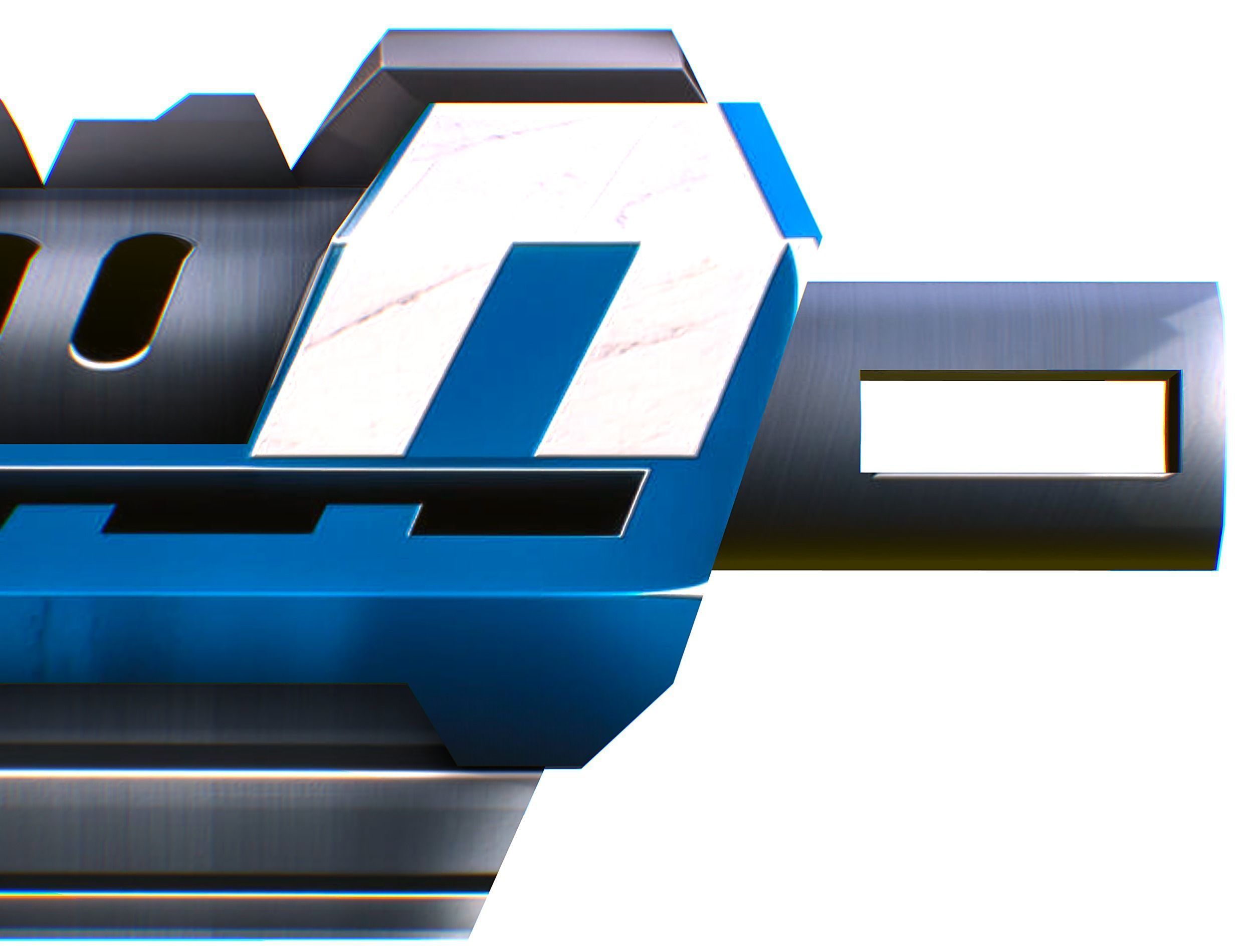 Weapons Set 4 Gun Pistol Assault rifle Sniper rifle machine gun 3D Model Collection_87