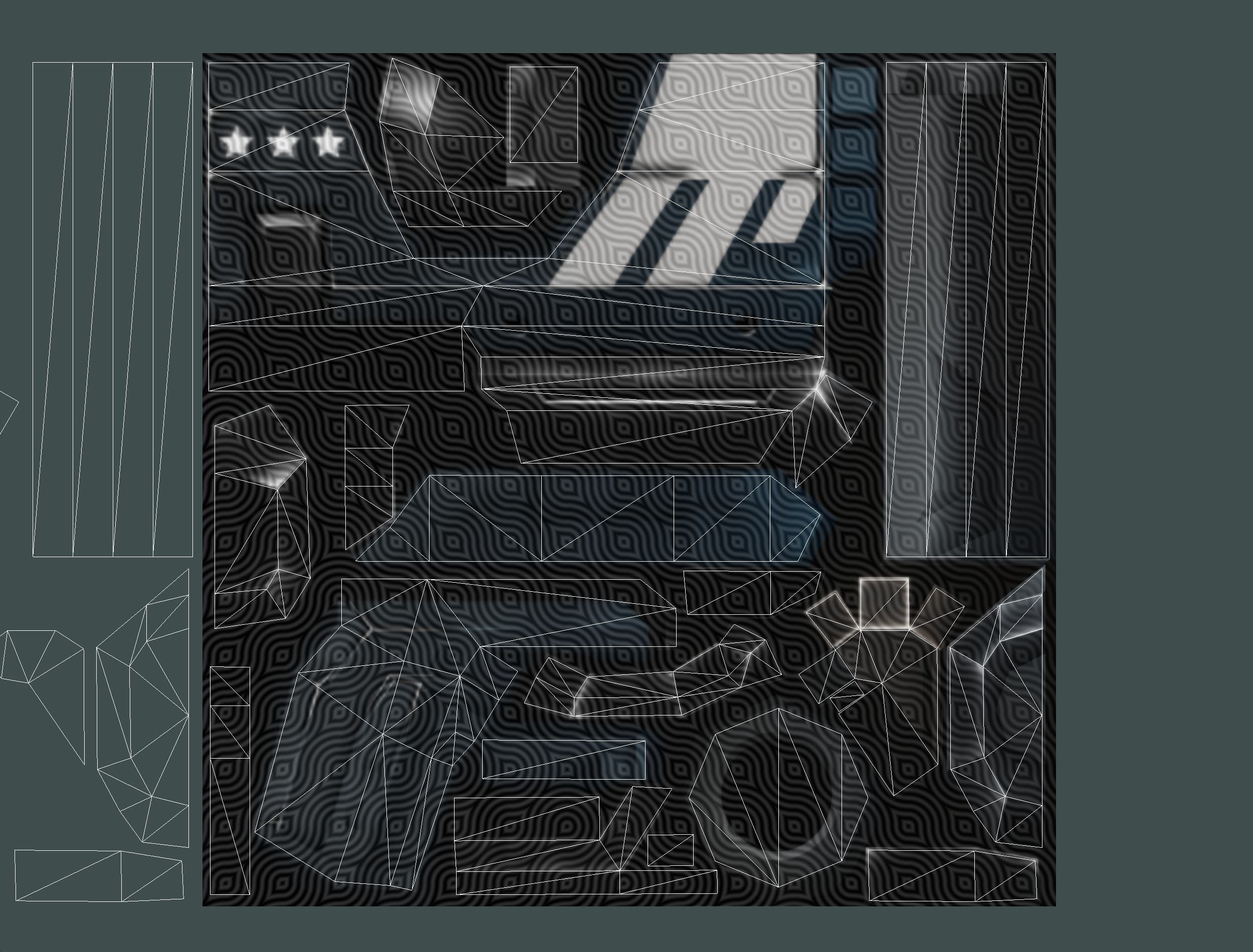 Weapons Set 4 Gun Pistol Assault rifle Sniper rifle machine gun 3D Model Collection_46