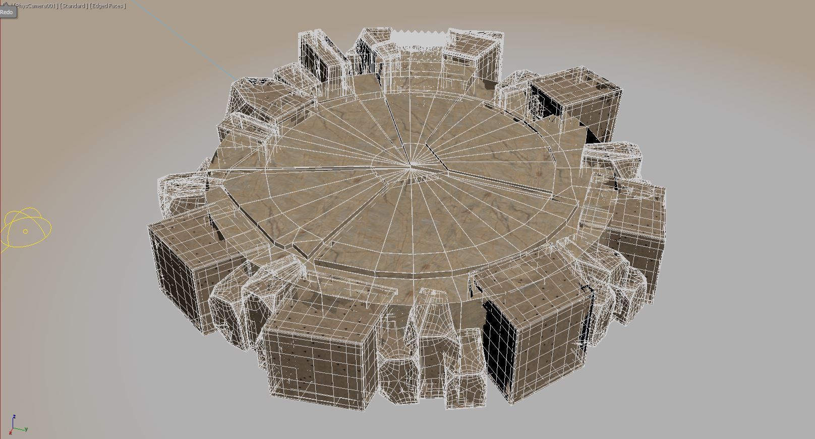 Diriyah Arena 3D model_8
