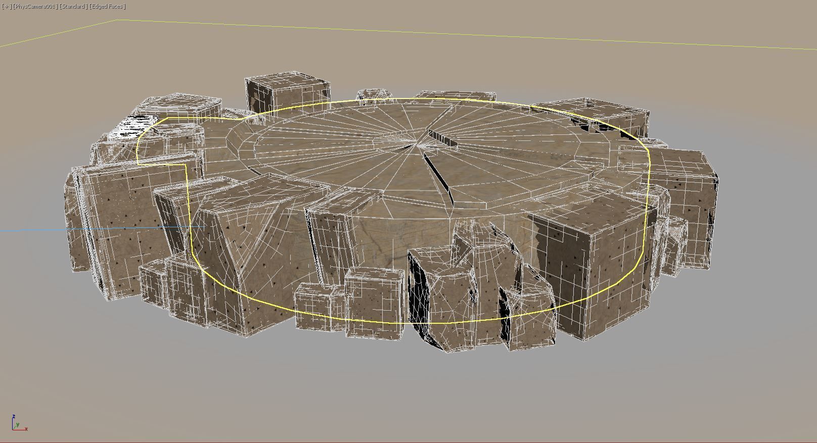 Diriyah Arena 3D model_7