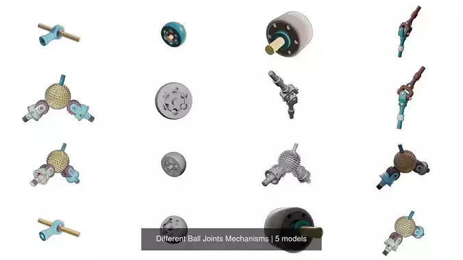 Different Ball Joints Mechanisms