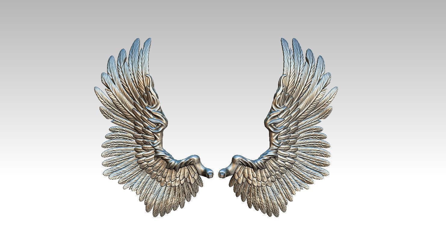 Wings Printable  3D print model 3D print model_1