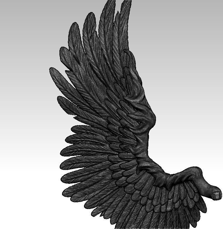 Wings Printable  3D print model 3D print model_4