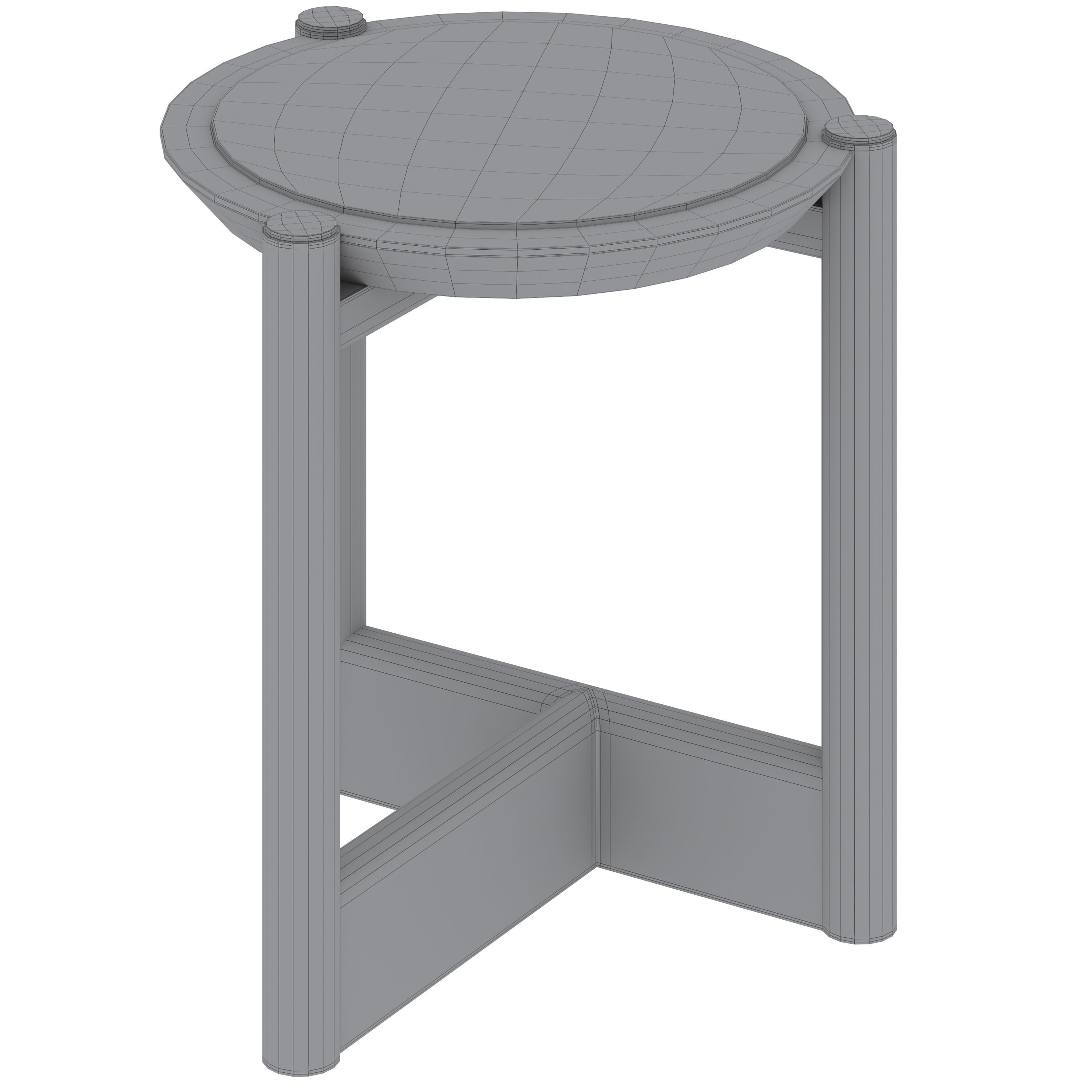 Side table Tottori by Frato 3D model_4