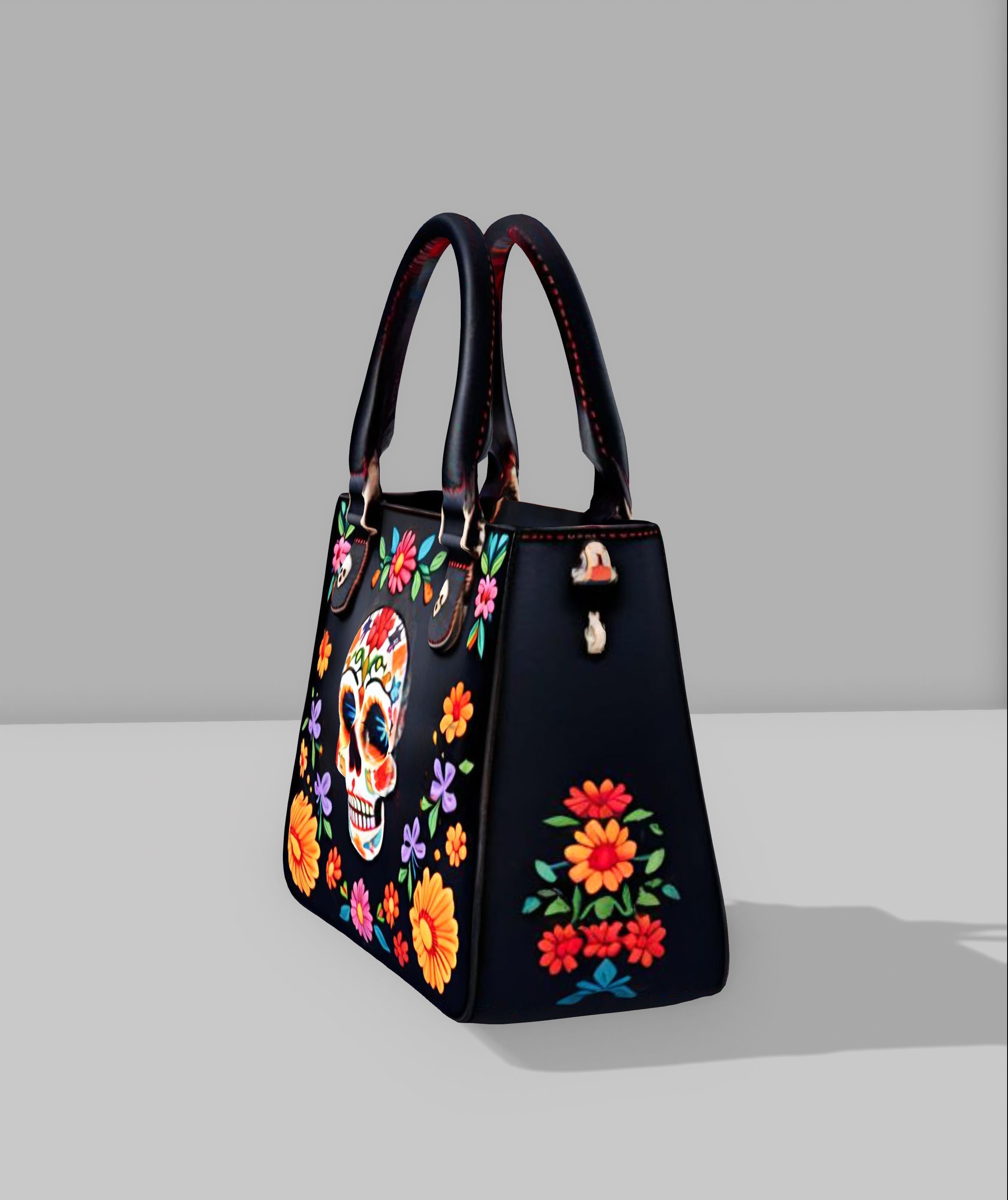 hand bag los muertos  3D model_4