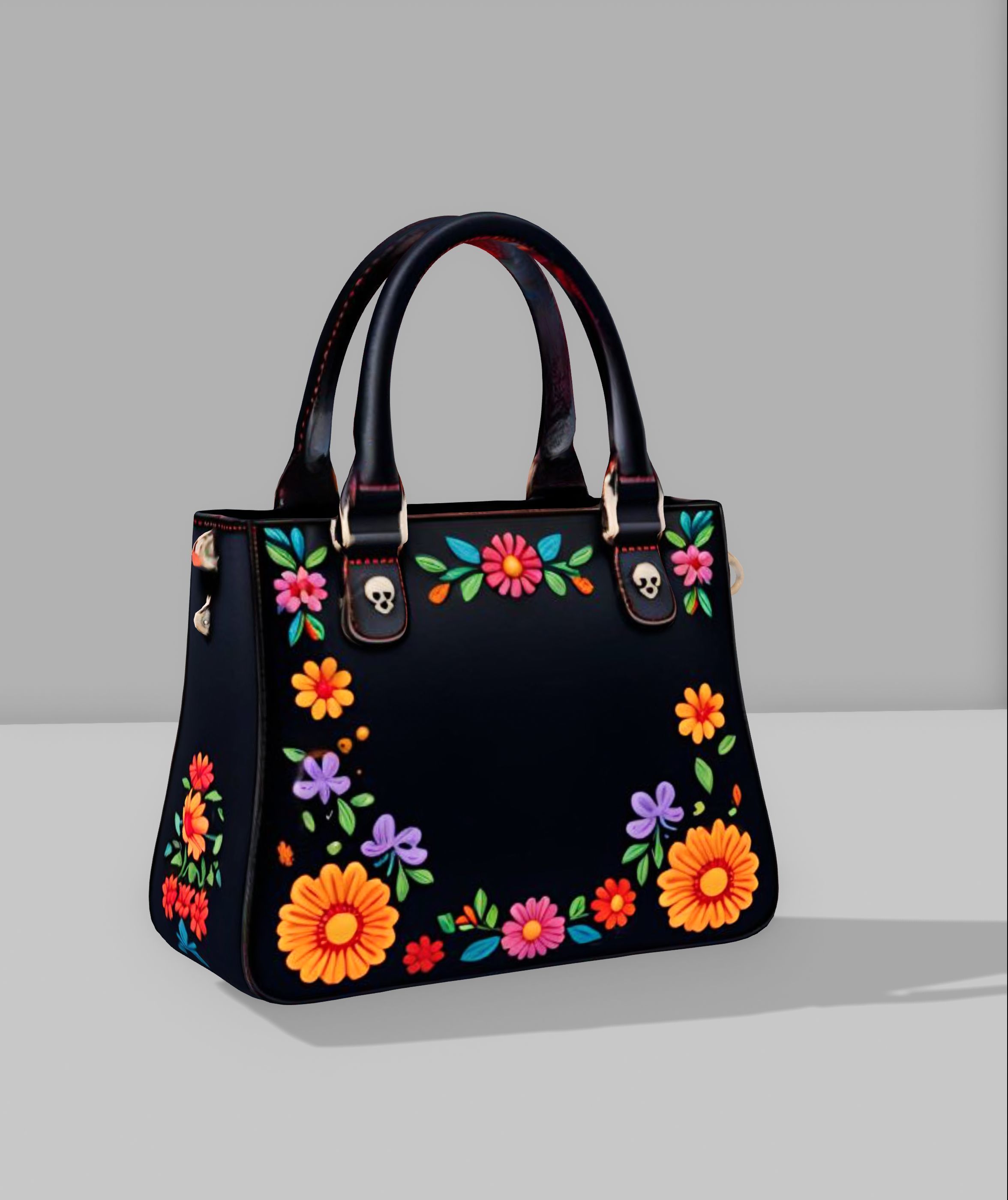 hand bag los muertos  3D model_3