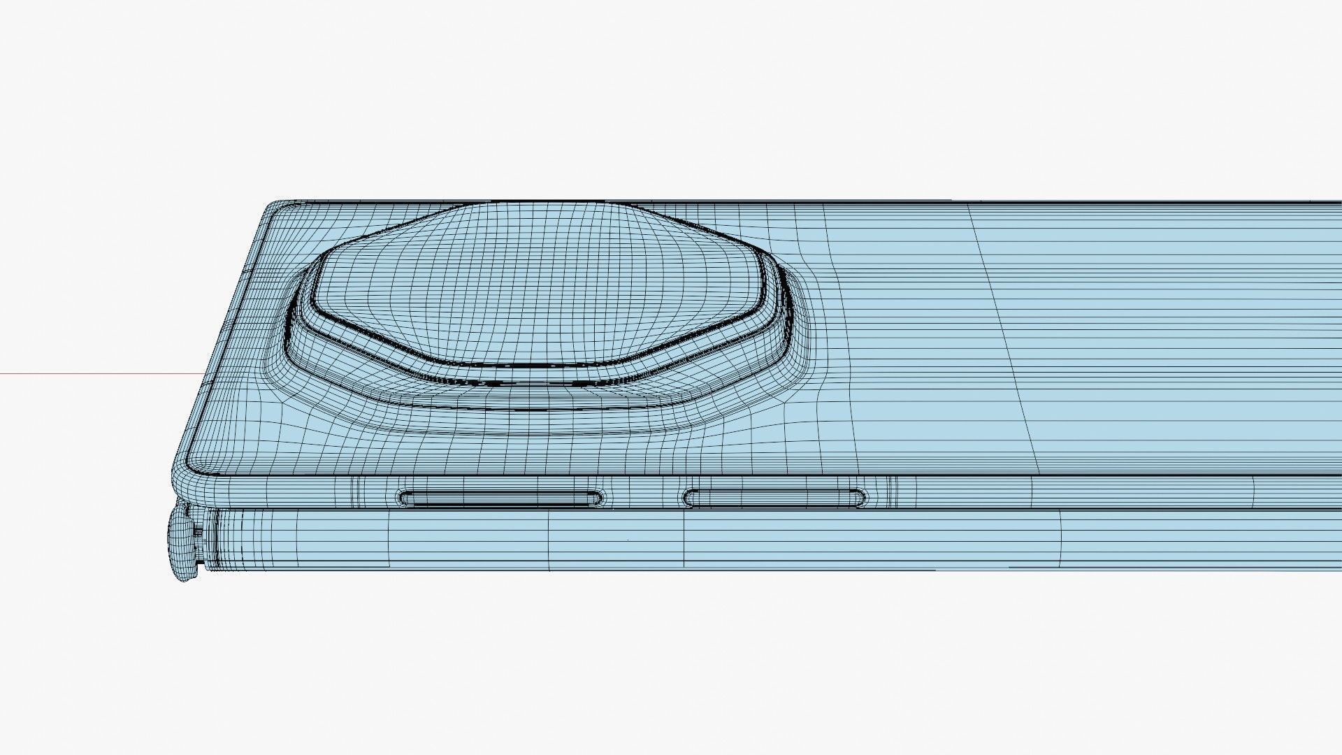 Huawei Mate XT Ultimate Red 3D model_26