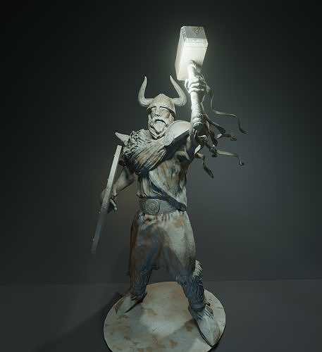 Viking Warrior Free 3D print model