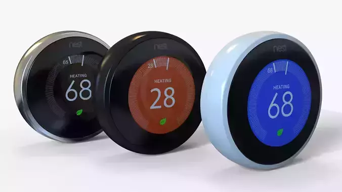 Nest Learning Thermostat 3rd Generation by Google High details