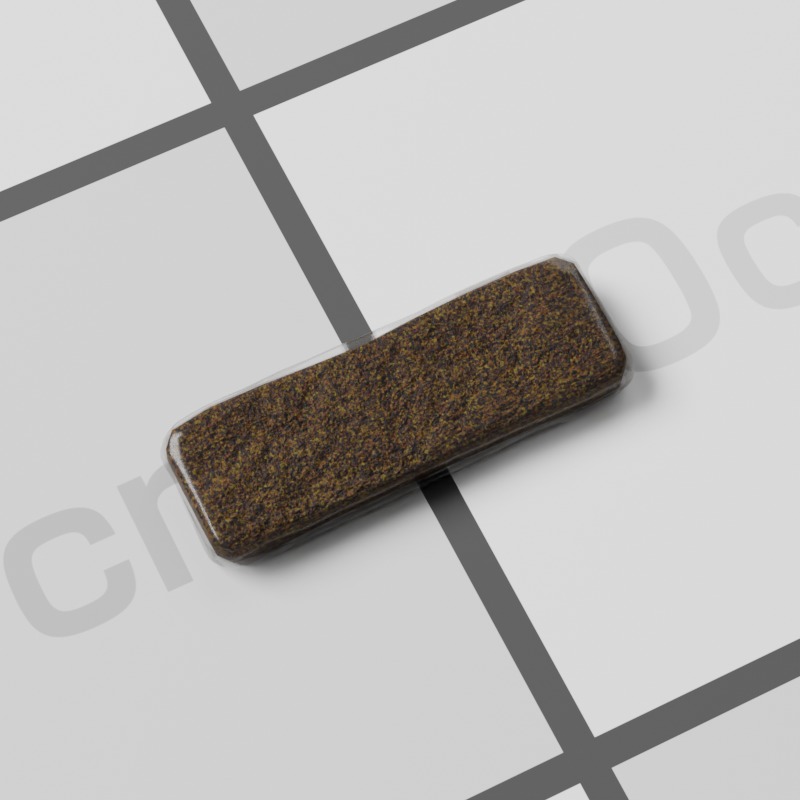 Hashish Brick Pack 3D model_35