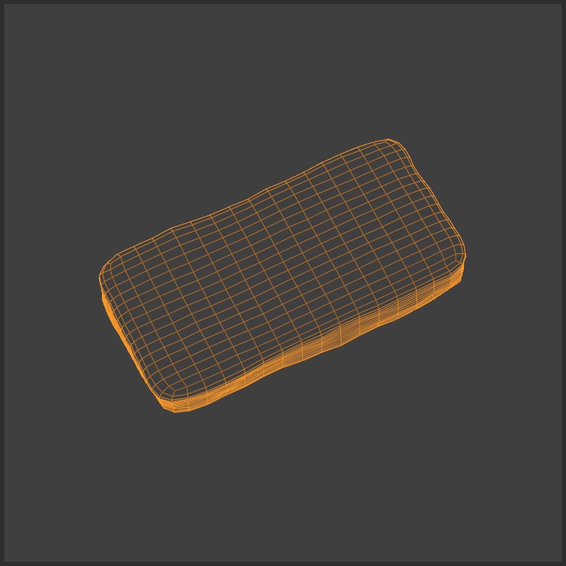 Hashish Brick Pack 3D model_6