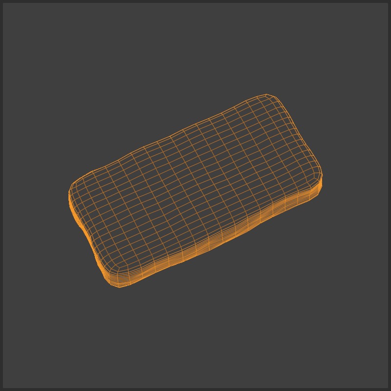 Hashish Brick Pack 3D model_4