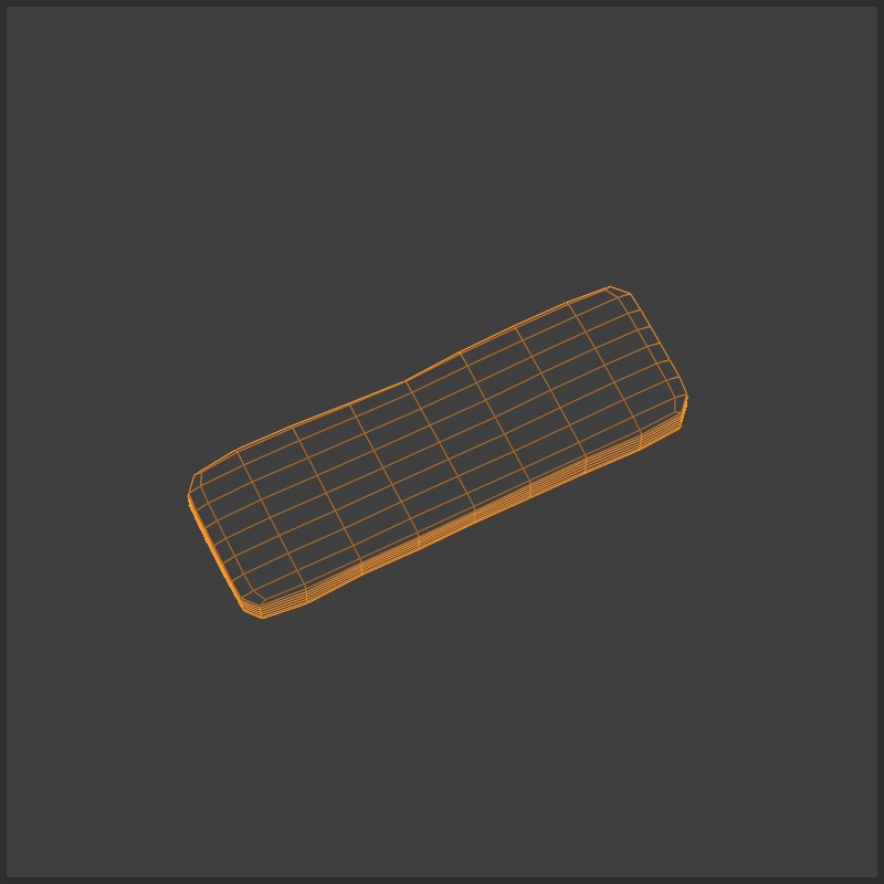 Hashish Brick Pack 3D model_12