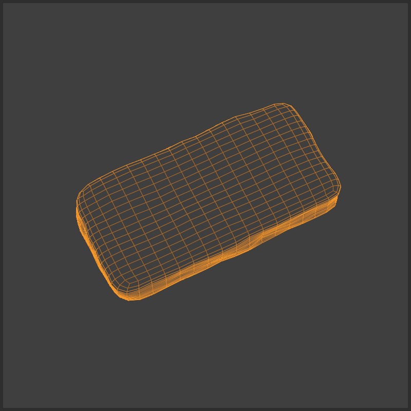 Hashish Brick Pack 3D model_8