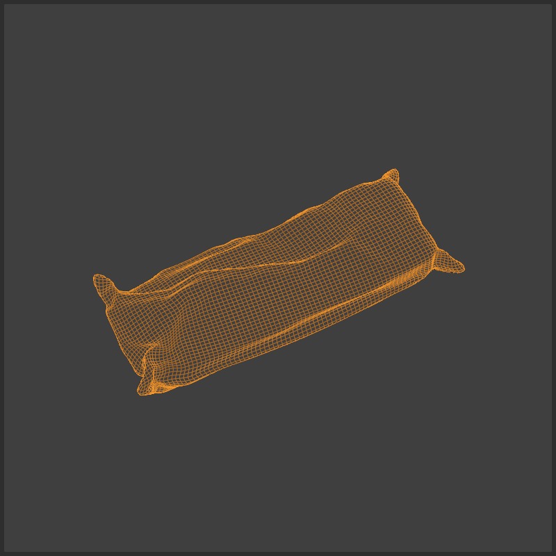 Hashish Brick Pack 3D model_24