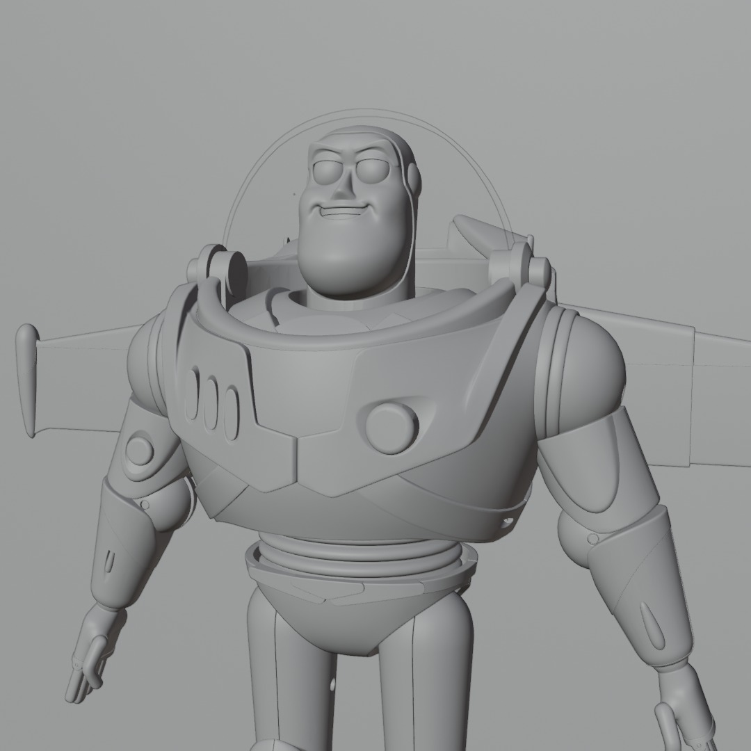 Buzz Lightyear 3D Model - High-Quality Toy Story Character 3D model_14