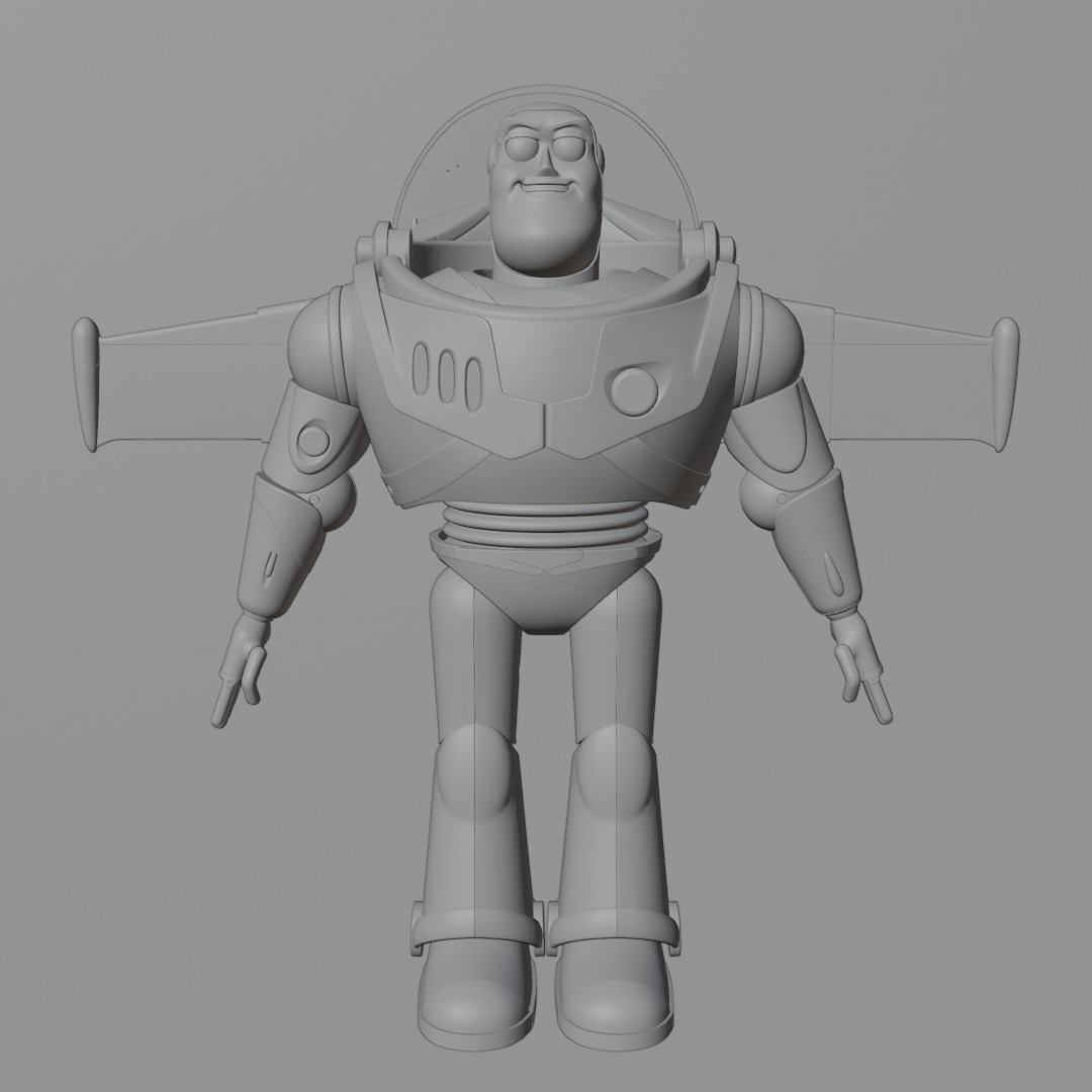Buzz Lightyear 3D Model - High-Quality Toy Story Character 3D model_17