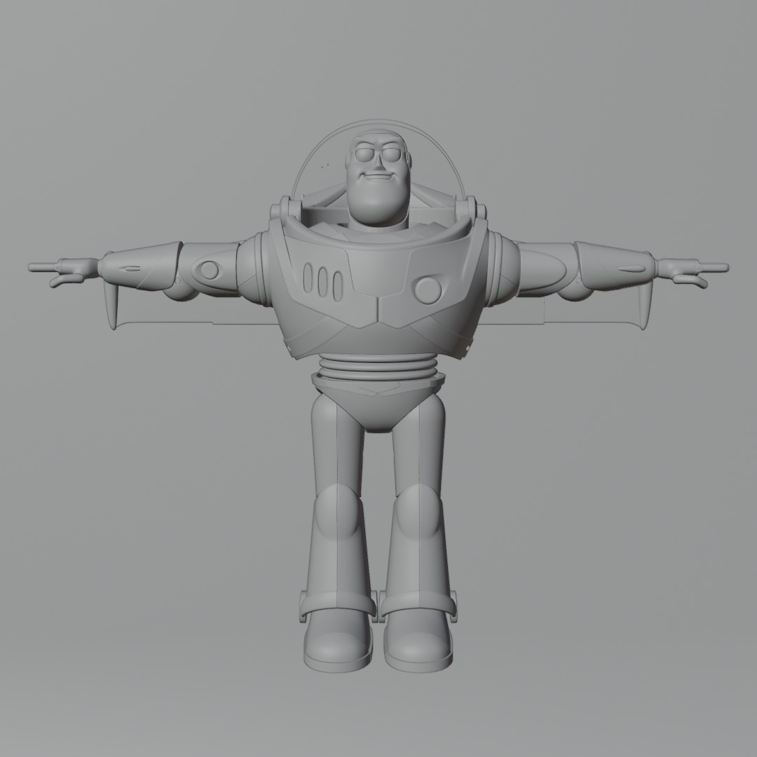 Buzz Lightyear 3D Model - High-Quality Toy Story Character 3D model_21
