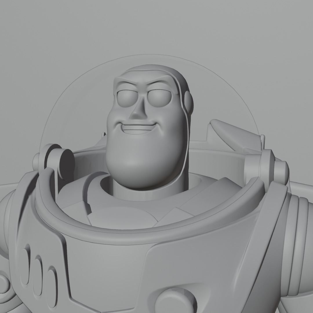 Buzz Lightyear 3D Model - High-Quality Toy Story Character 3D model_12