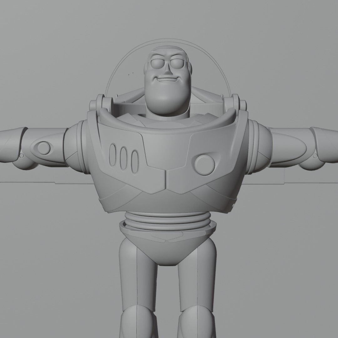 Buzz Lightyear 3D Model - High-Quality Toy Story Character 3D model_23