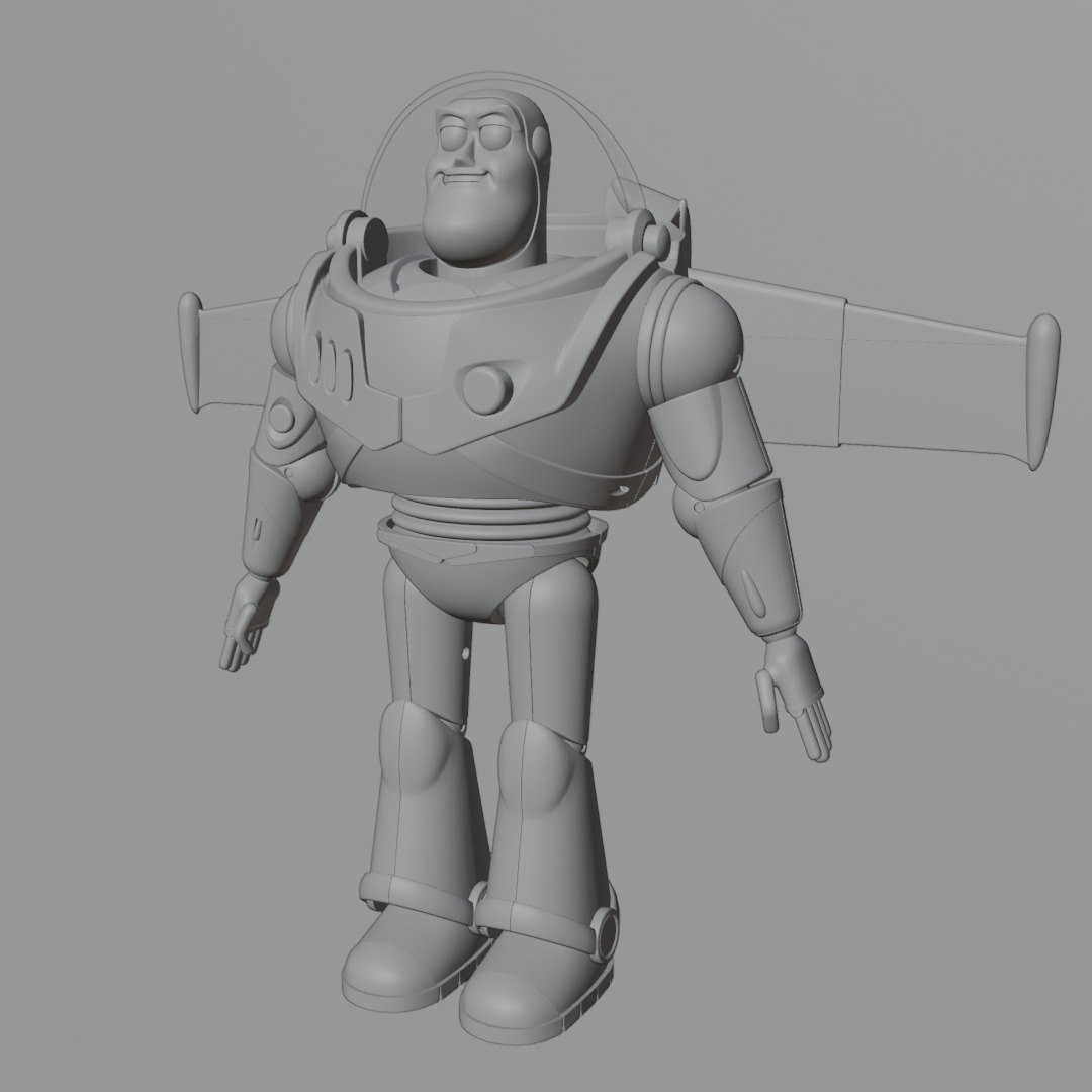 Buzz Lightyear 3D Model - High-Quality Toy Story Character 3D model_15