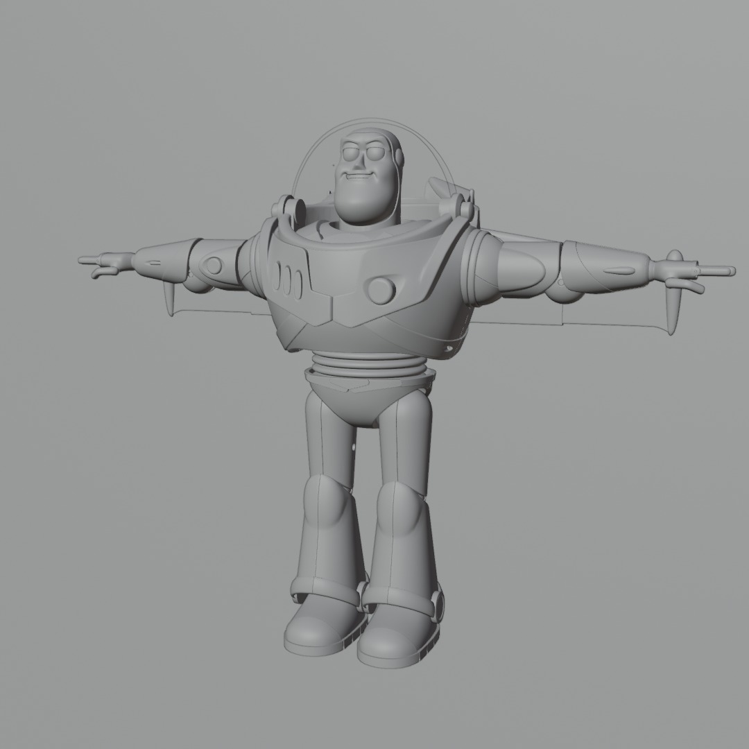Buzz Lightyear 3D Model - High-Quality Toy Story Character 3D model_22