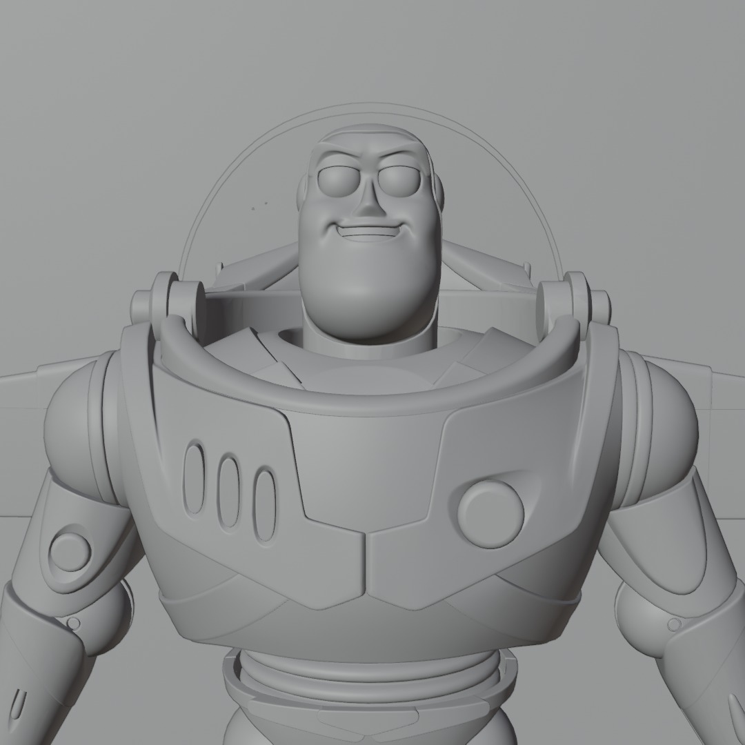 Buzz Lightyear 3D Model - High-Quality Toy Story Character 3D model_13