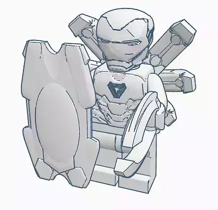 Ironman 3D print model