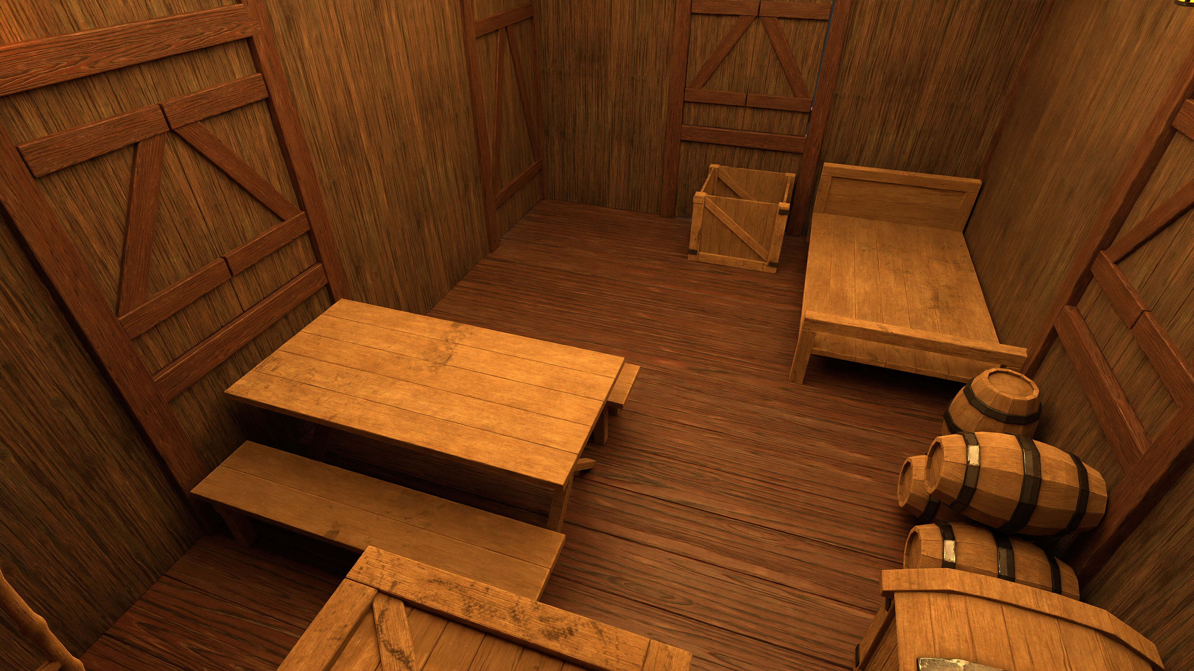 Medieval Fantasy House 04 3D model_2