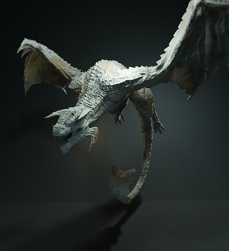 Dragon monster Free 3D print model