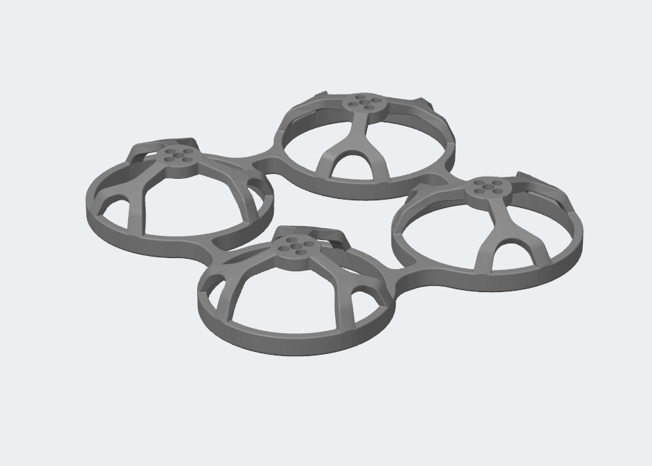 GEPRC Cinelog25 Protective ducts 3D print model_1