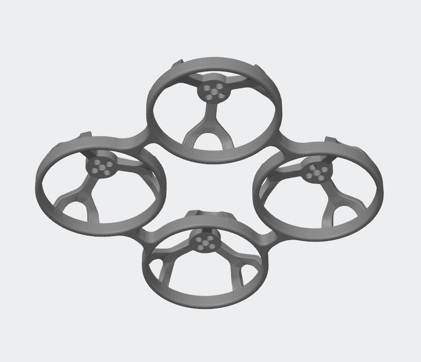 GEPRC Cinelog25 Protective ducts 3D print model_8