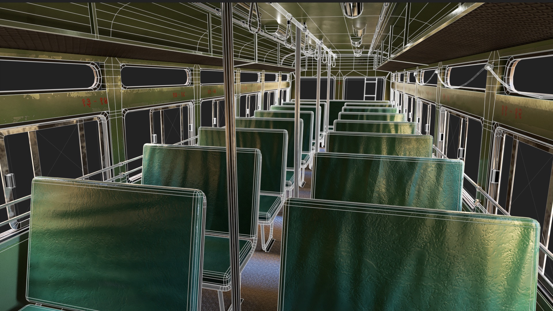 INDIAN ST BUS Collection V2 used Low-poly 3D model_18