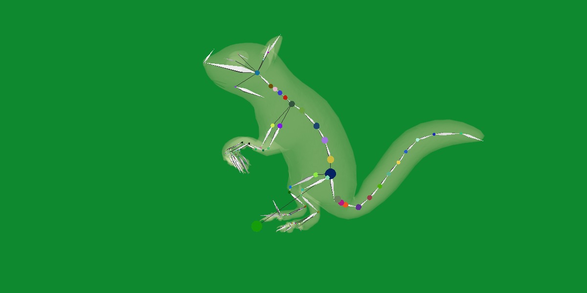 Juvenile California Ground Squirrel Low-poly 3D model_18